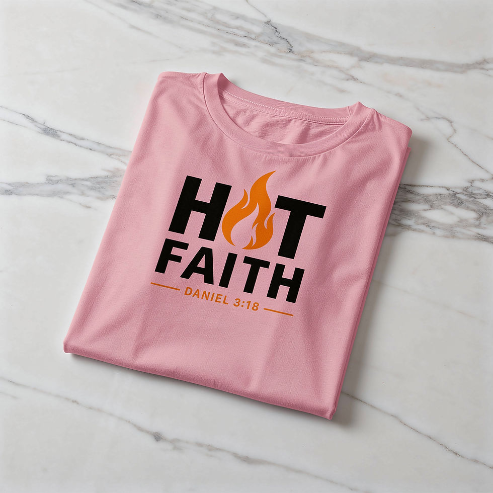 Thumbnail: Hot Faith Christian Women’s crop top