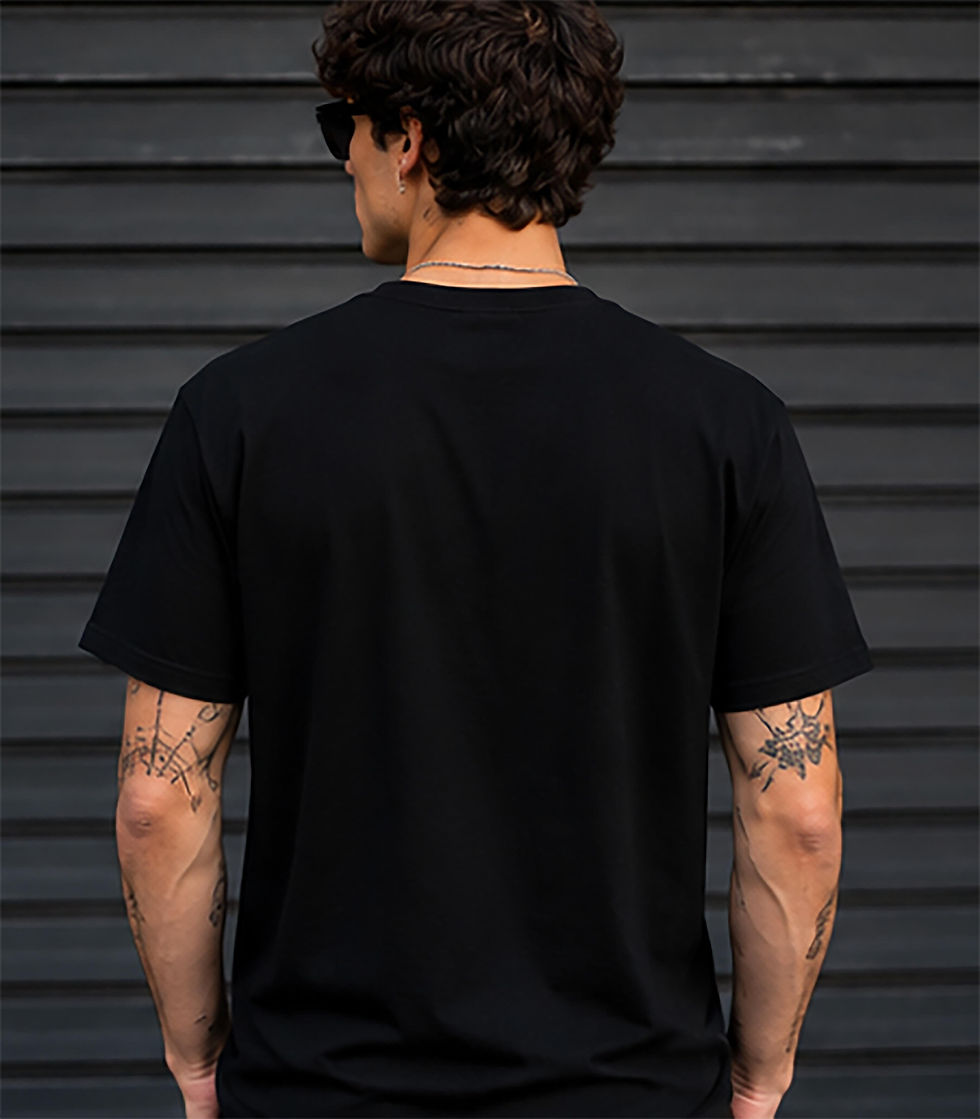 Thumbnail: angel 051 black and white design tee