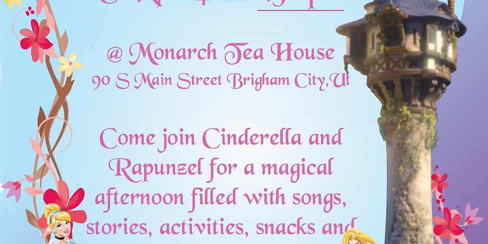 Rescheduled to June 6th - Cinderella and Rapunzel! 1:30pm