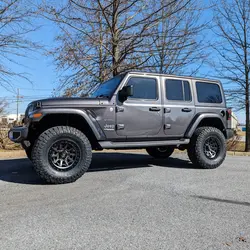 2018 Jeep Wrangler JLU with 35" Nitto Tires and 17" Fuel Off-Road Wheels 