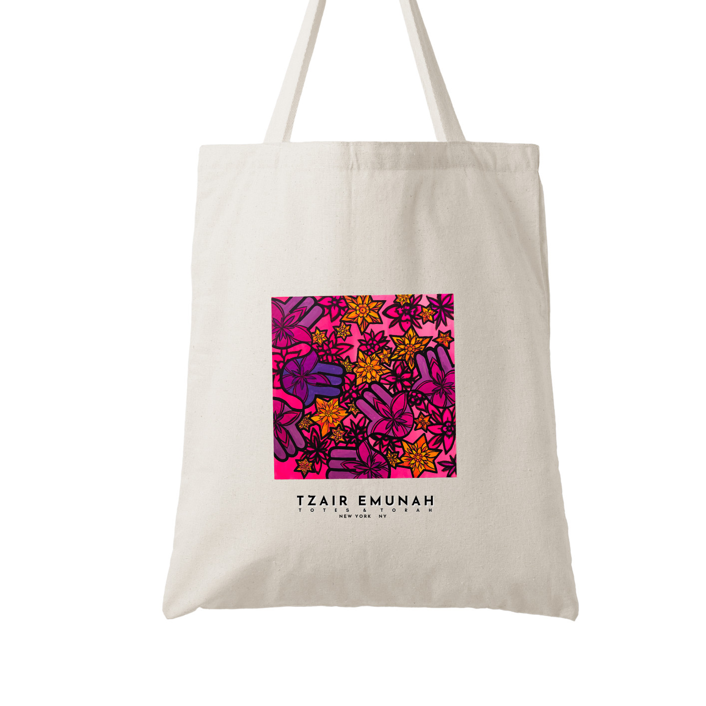 Hamsa Circle - Small Tote