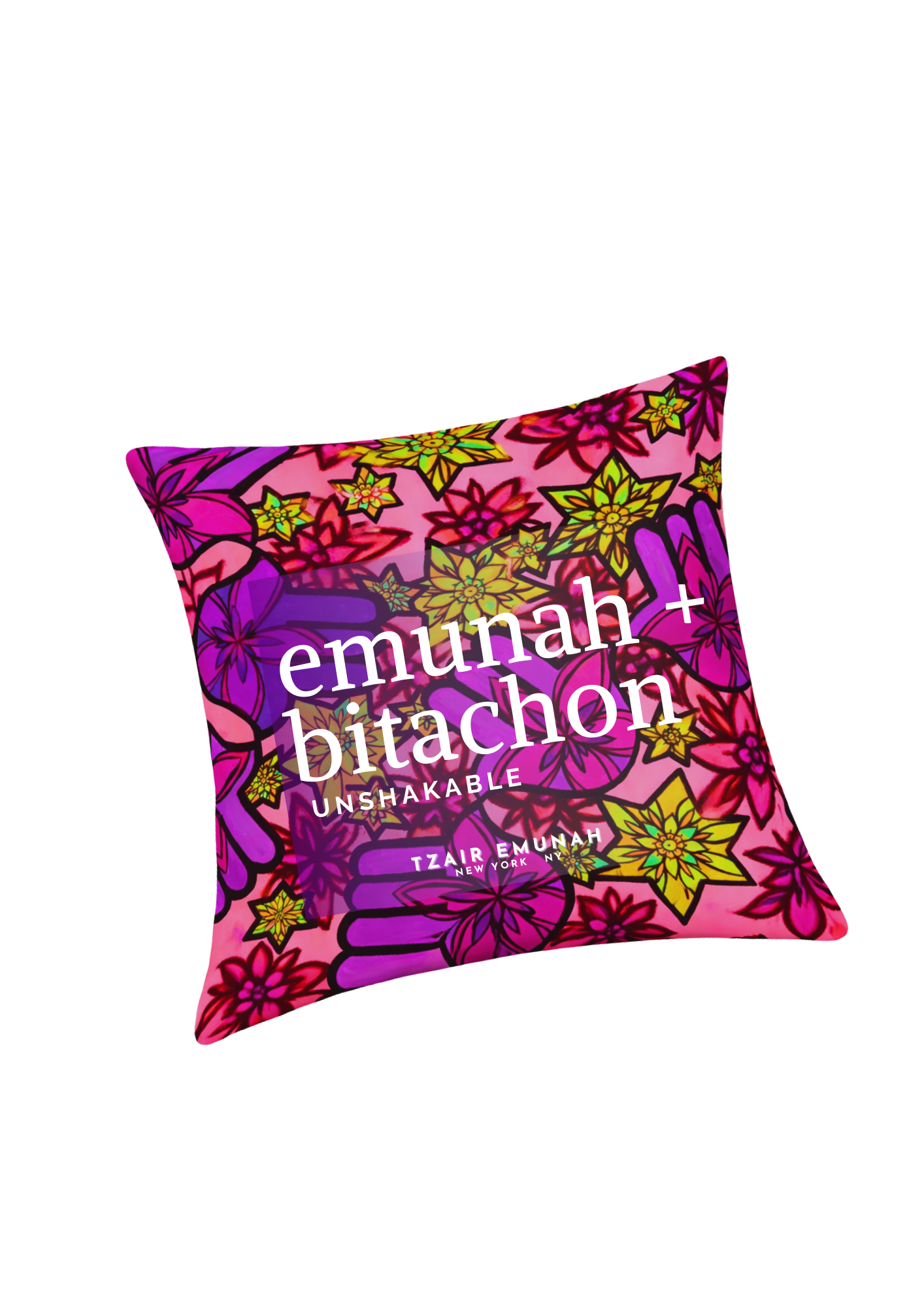 Emunah plus  Bitachon - Wide Tote