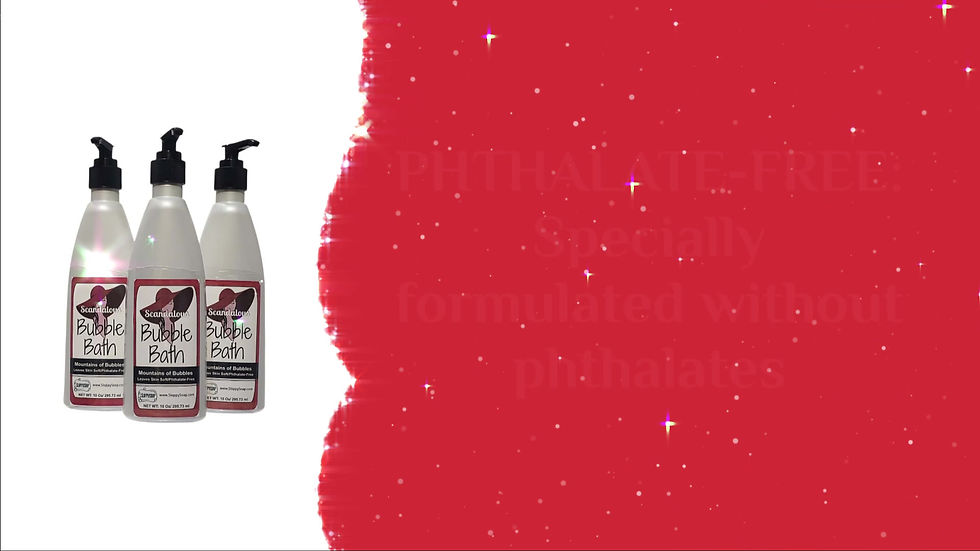 Thumbnail: Scandalous Bubble Bath by SloppySoap®, Mountains of Bubbles Formula, 10 oz, Phth