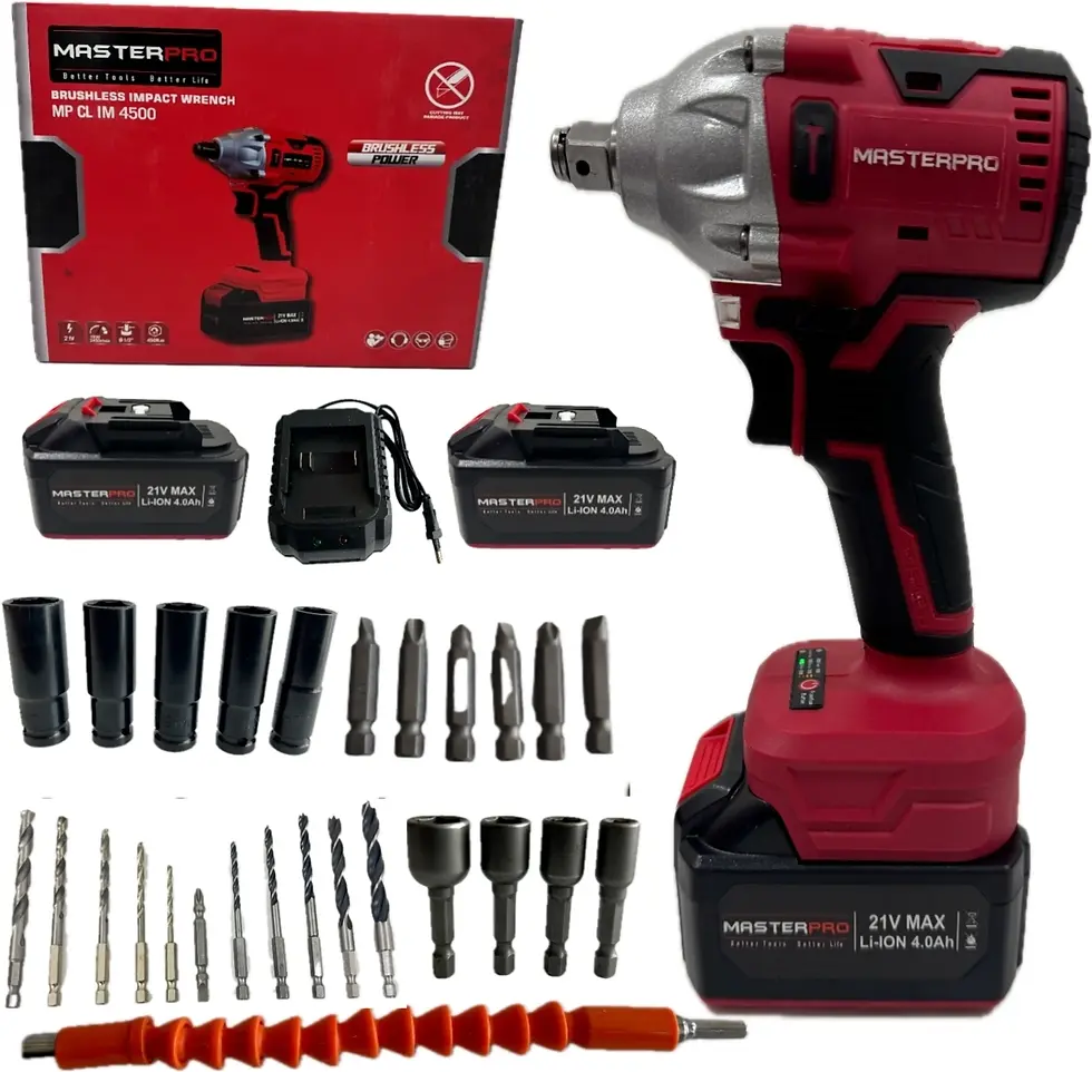 Thumbnail: MP CL IM 4500 MASTER PRO CORDLESS BRUSHLESS IMPACT WRENCH 21V