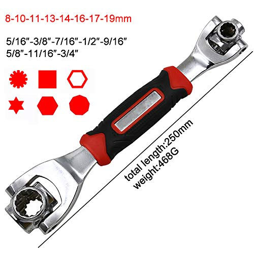 Thumbnail: 48 in 1 Tiger wrench Swivel Head Multi Tool Spanner
