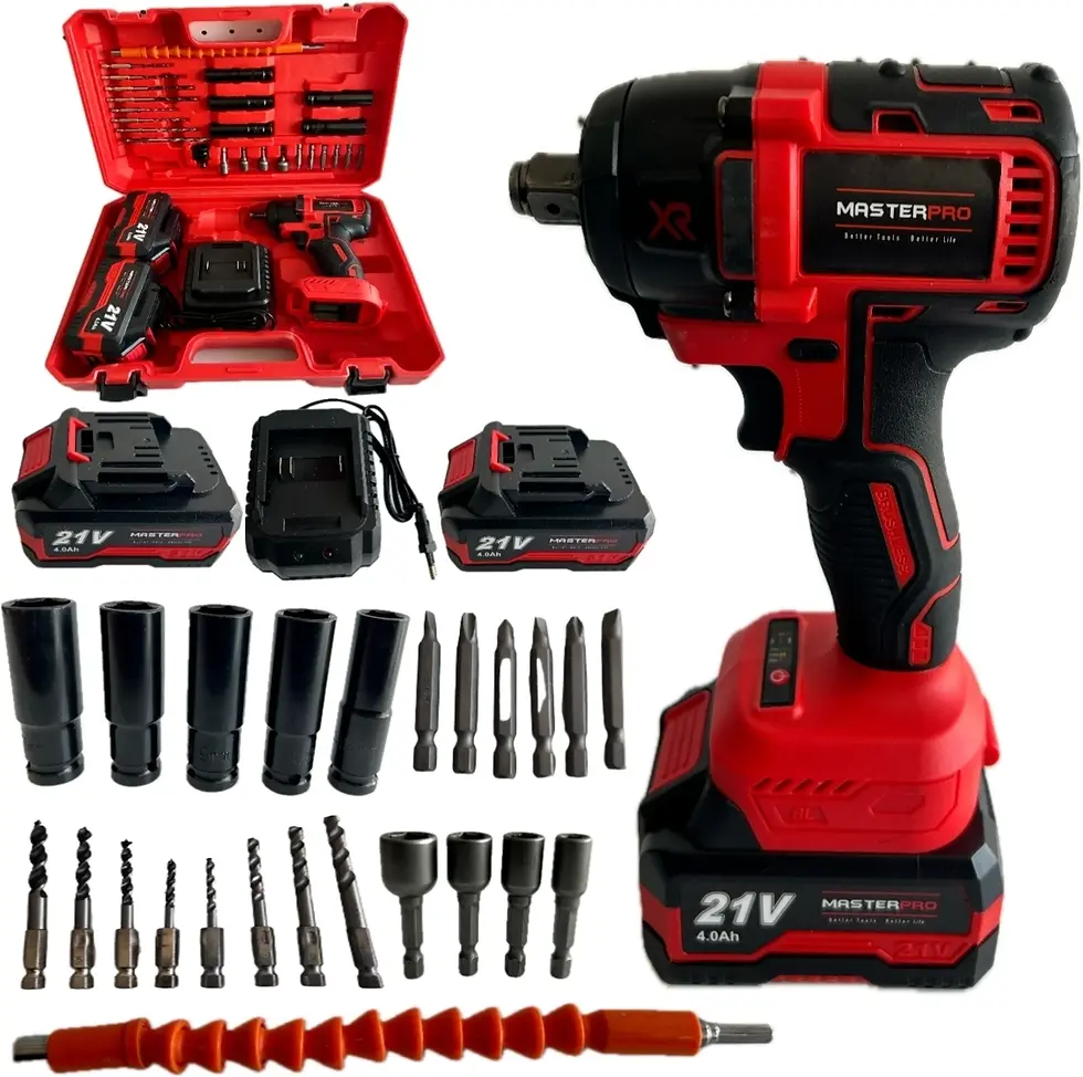 Thumbnail: MP CLIM 2100 Cordless Wrench (1/2 Inch Drive, 20 V, 3 Ah) MASTERPRO