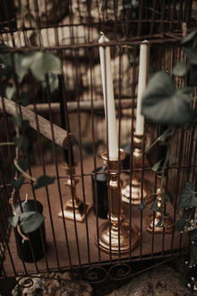 Location cage _ décoration _ fer _ vintage _ anniversaire_ Cagnes sur mer