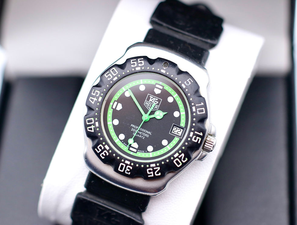 TAG Heuer Formula 1 Professional Vintage Quartz Men's Watch | 375.513 | Stunning