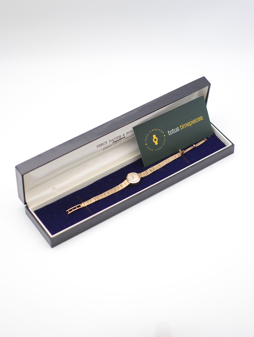 Thumbnail: 1960s | Rolex Precision 9ct Gold Vintage Ladies' Watch | New Crystal Fitted