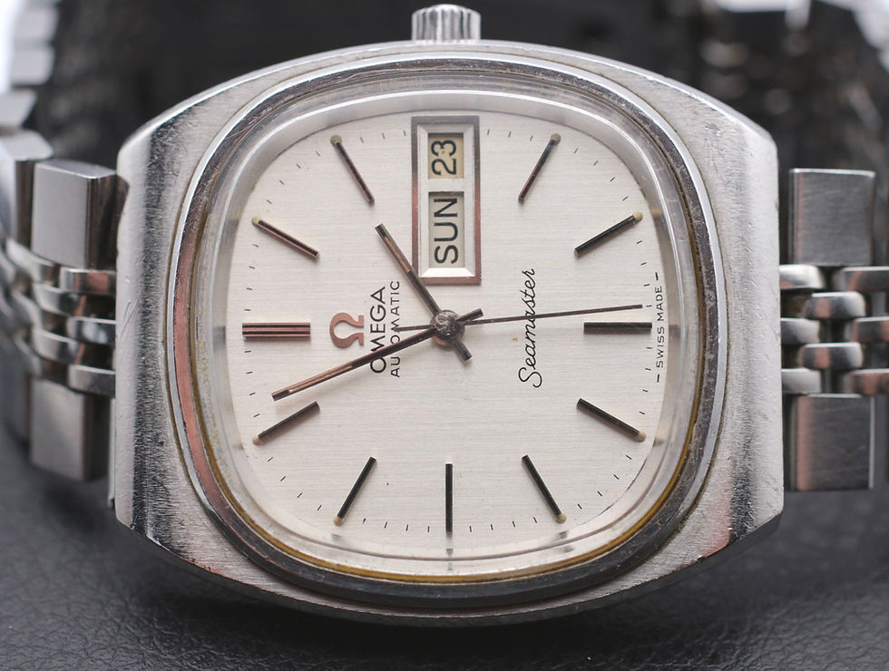 Thumbnail: 1976 Omega 'TV Dial' Seamaster Automatic Day-Date 166.0211 | 36mm
