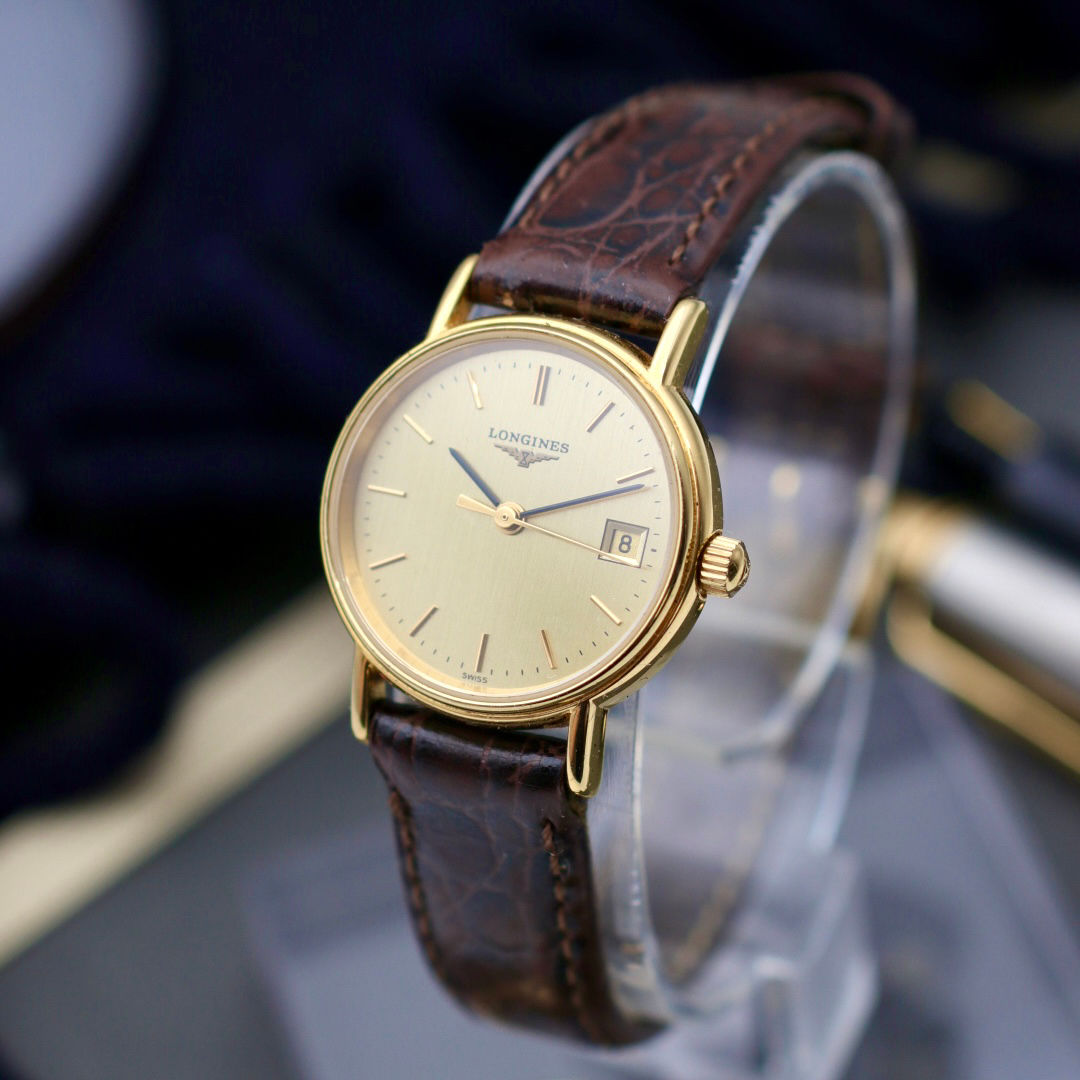 2001 | Longines Presence Gold-Plated Ladies Quartz Watch | L4.220.2 | Full-Set