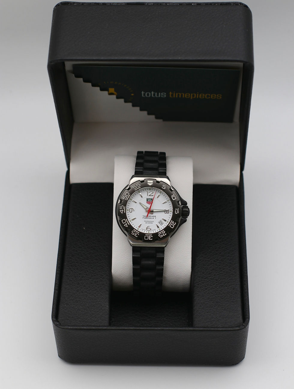 Thumbnail: 2000s | TAG Heuer Formula 1 200m White Dial Gents Watch | WAC1211 | 36 mm
