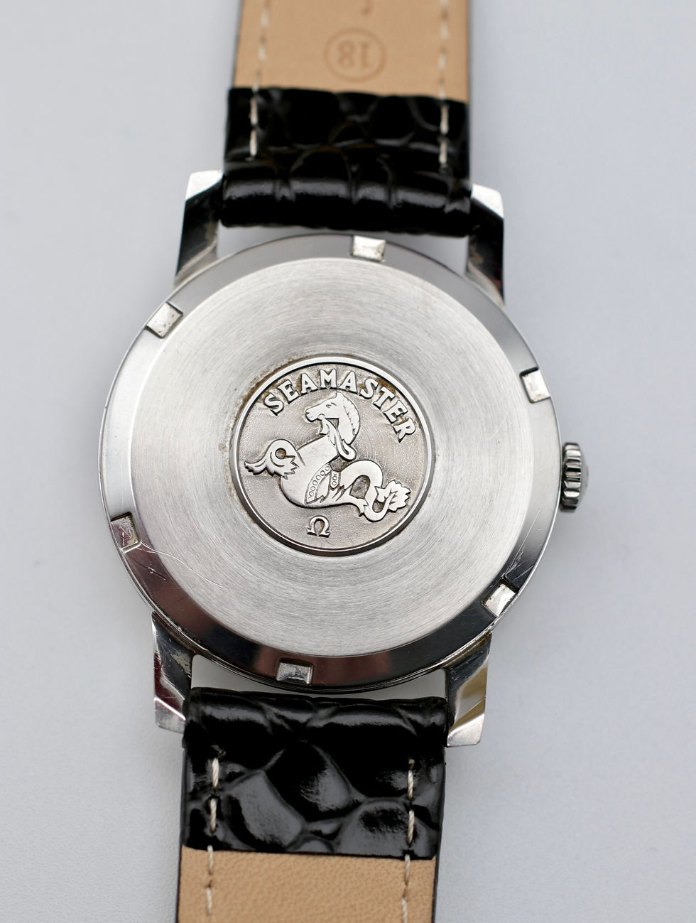 Thumbnail: 1961 | Omega Seamaster Silver Vintage Manual Wind Gents Watch | 14759 SC-61