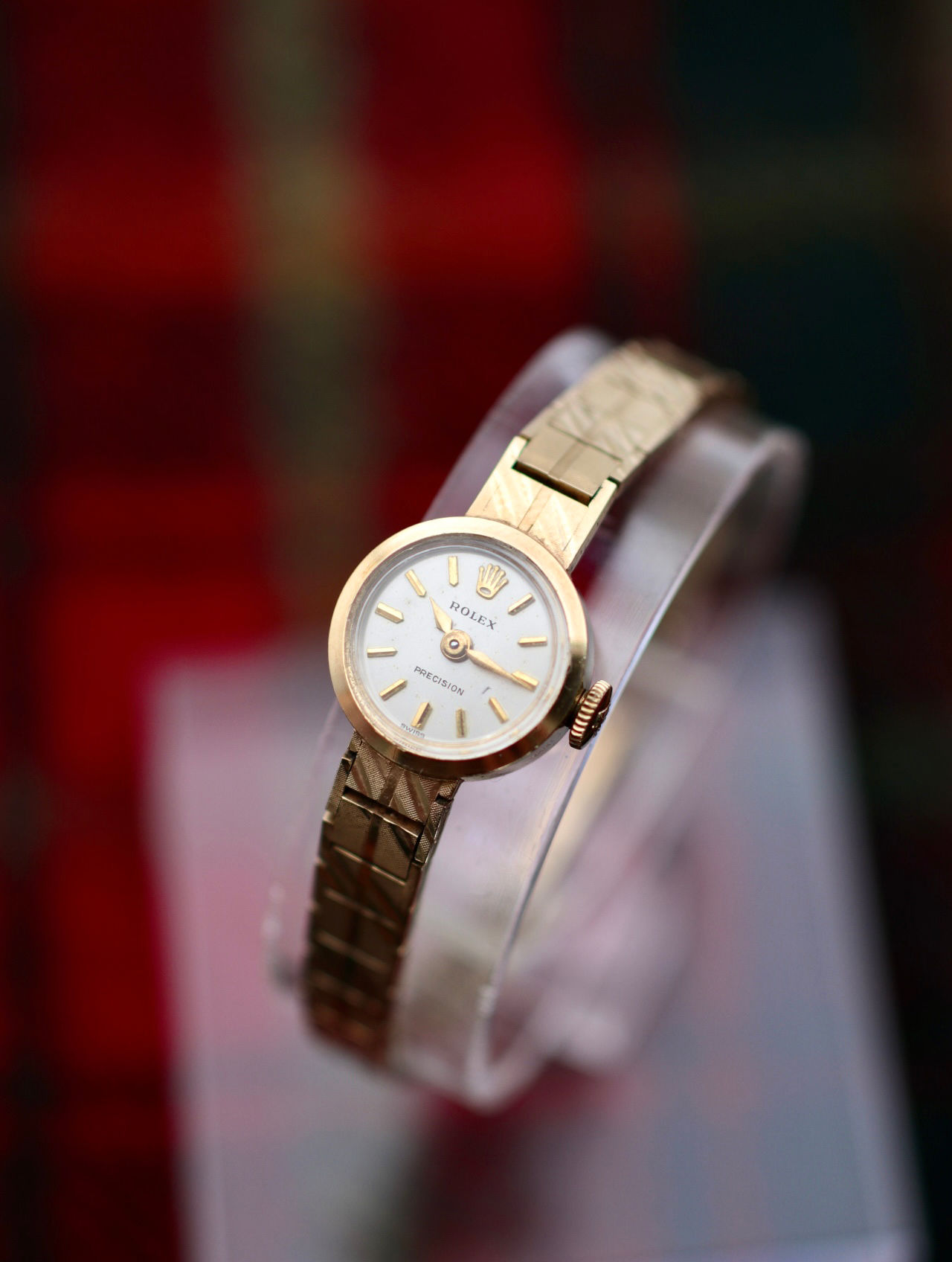 1960s | Rolex Precision 9ct Gold Vintage Ladies' Watch | New Crystal Fitted