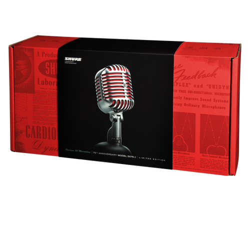 Shure】5575LE Unidyne®75周年記念限定版ボーカルマイクロホン