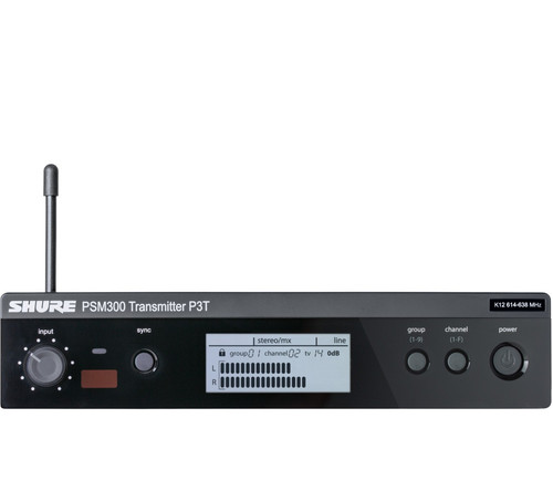 SHURE P3R-JB PSM300 イヤモニ SHURE P3TJR-JB PSM300 SYSTEM， WITHOUT EARPHONES(イヤー