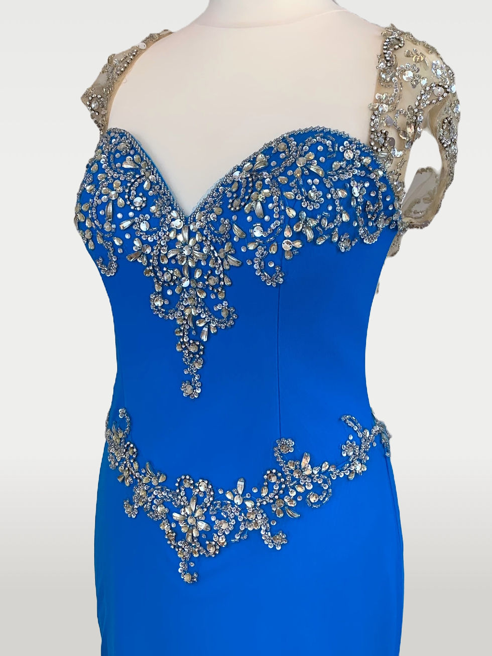 Thumbnail: cyan dress