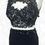 Thumbnail: Black | Two Piece | Sheath/Column | Applique Halter | Prom Dress