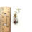 Thumbnail: Handcrafted Small Gold Silver Teardrop Clip-on Earrings for Women