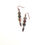 Thumbnail: Red Jasper Dangle Earrings: Handmade Copper Boho Jewelry
