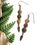 Thumbnail: Red Jasper Dangle Earrings: Handmade Copper Boho Jewelry
