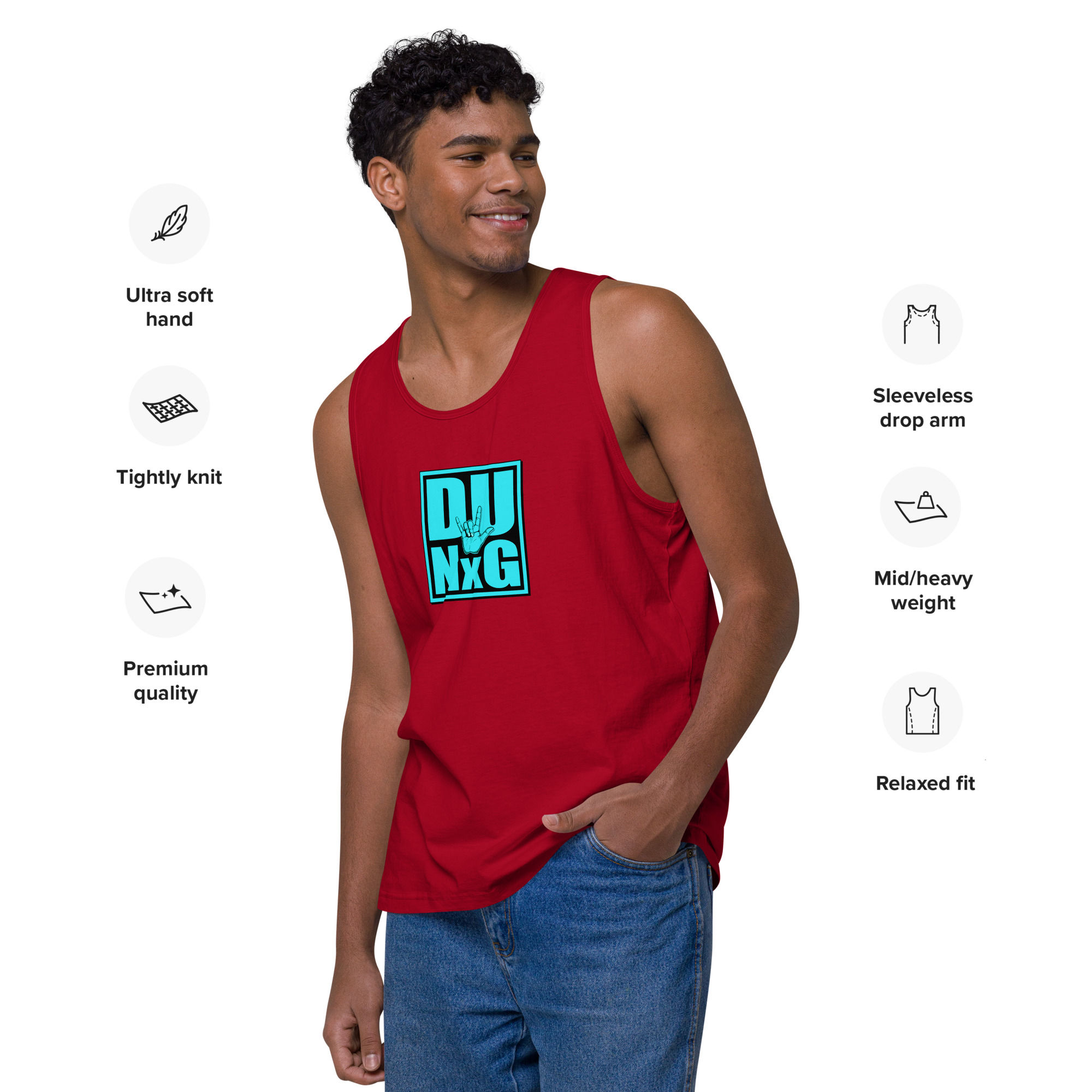 DUNxG Men’s premium tank top