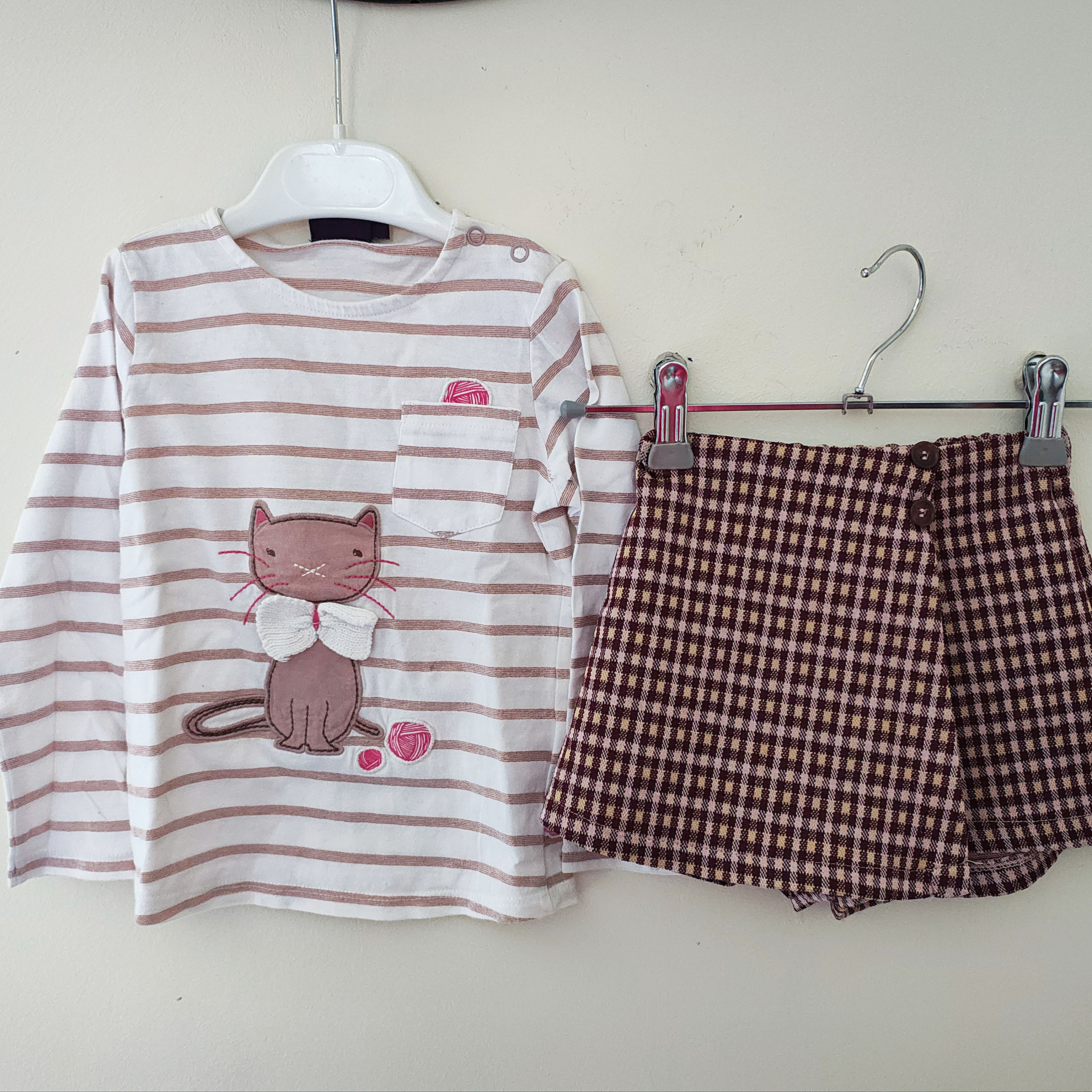 3 ans ensemble Sergent major et short Zara