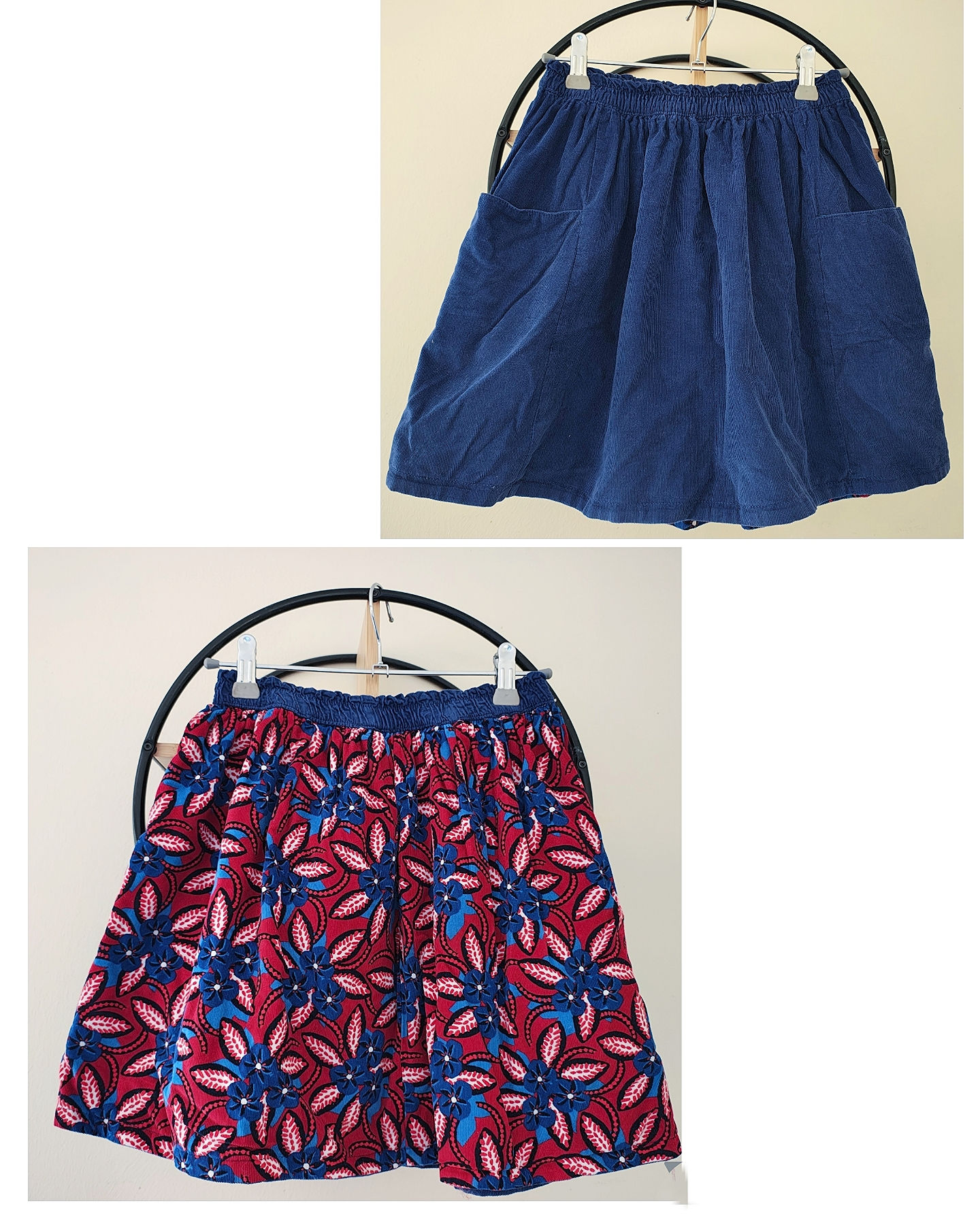 12 ans jupe côtelée réversible dpam du pareil au même 