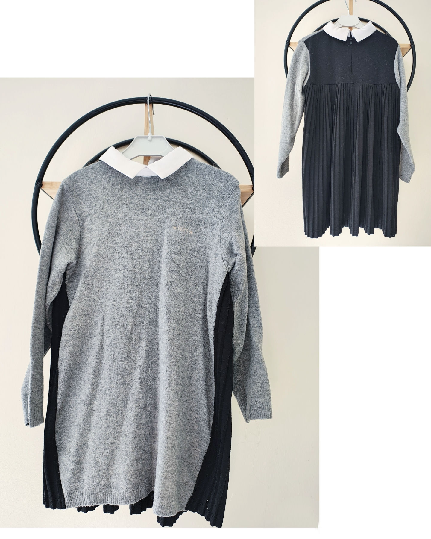 5 ans robe IKKS hivers bi matière 