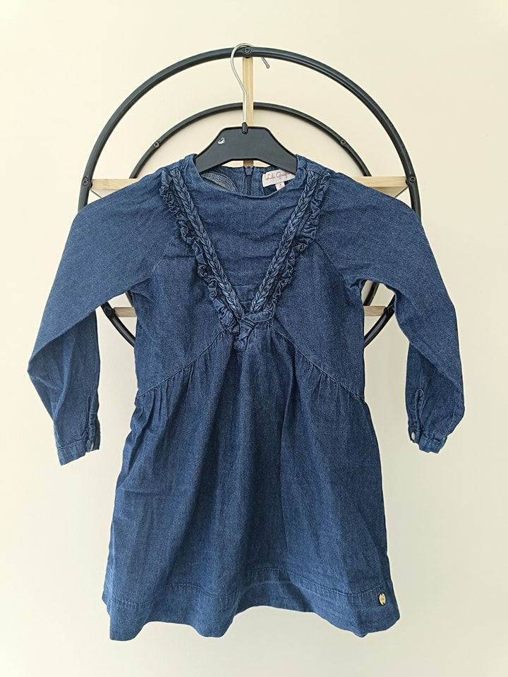 4 ans robe Lili gaufrette 