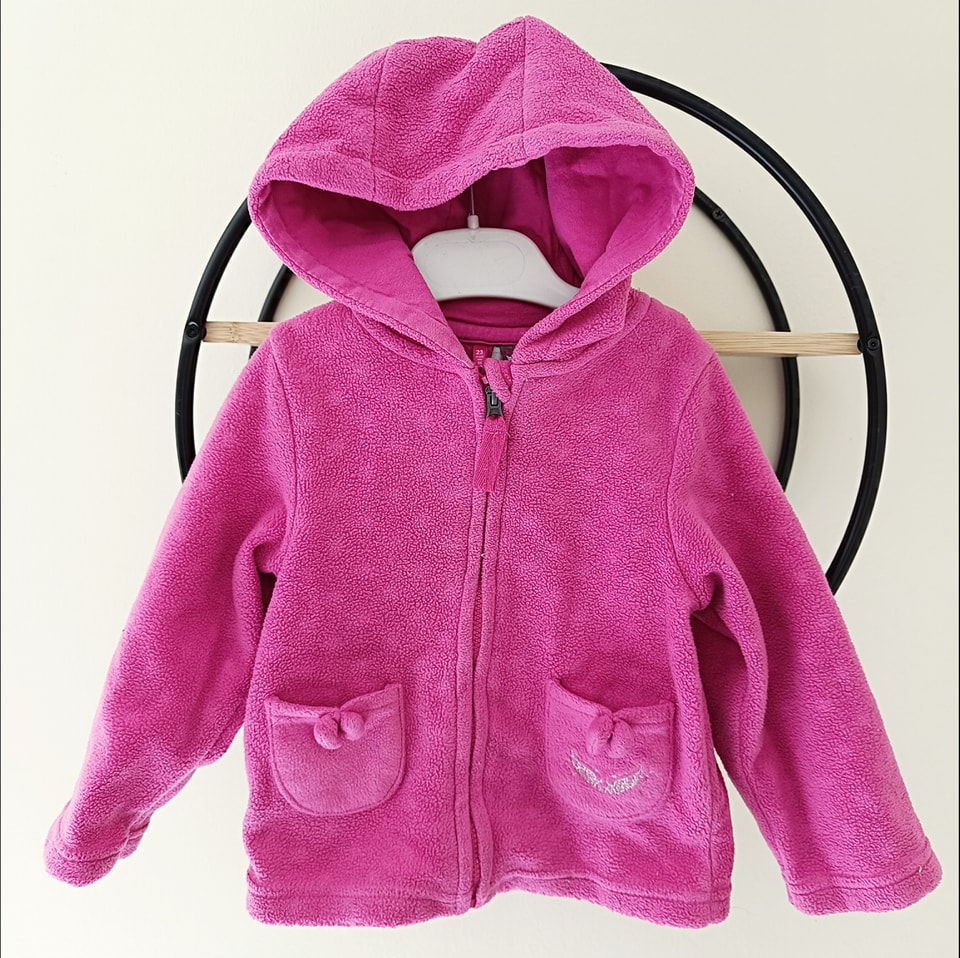 23 mois 2 ans gilet polaire a capuche orchestra 86 cm