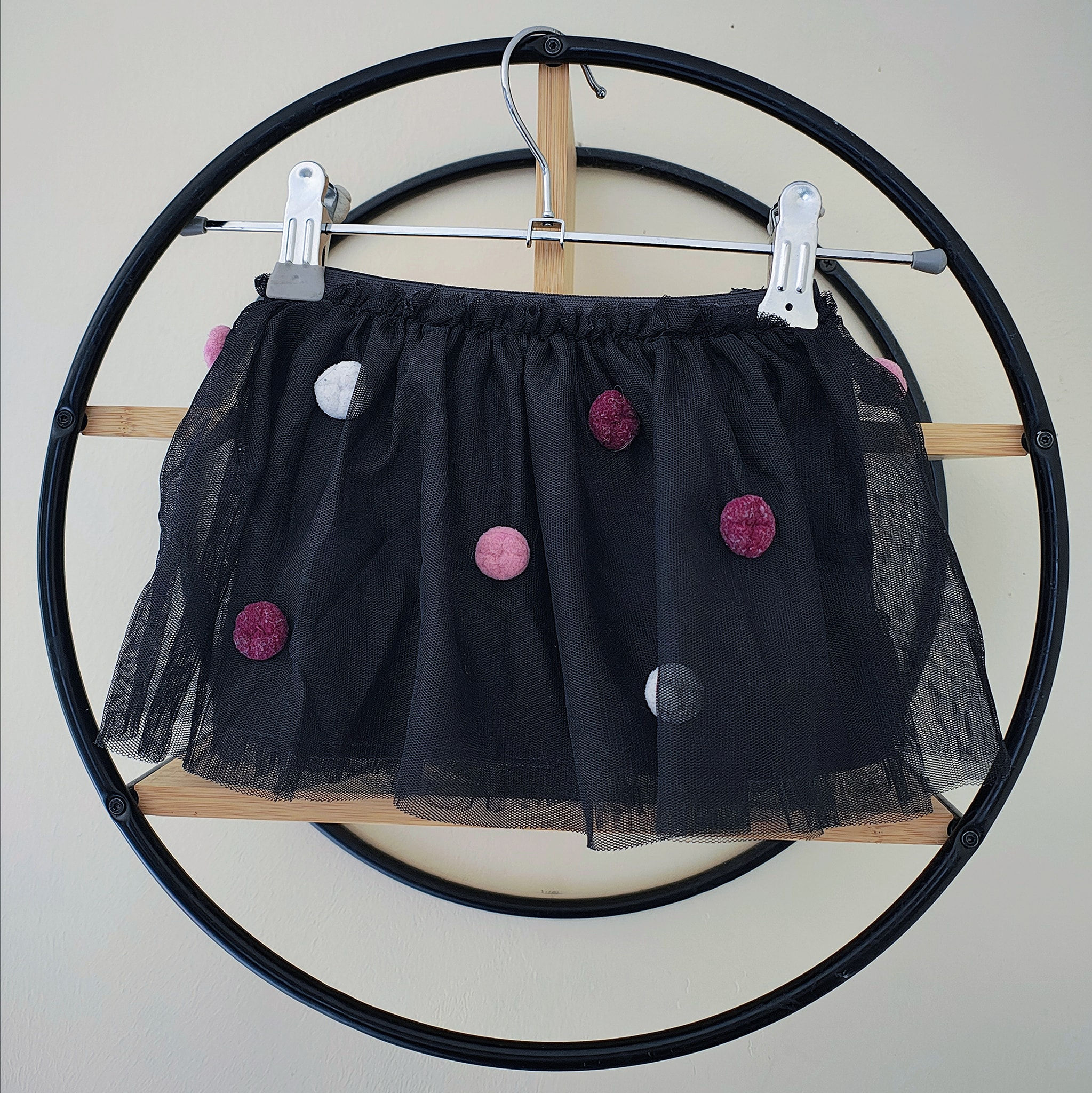 12 mois jupe pompom lulu castagnette 