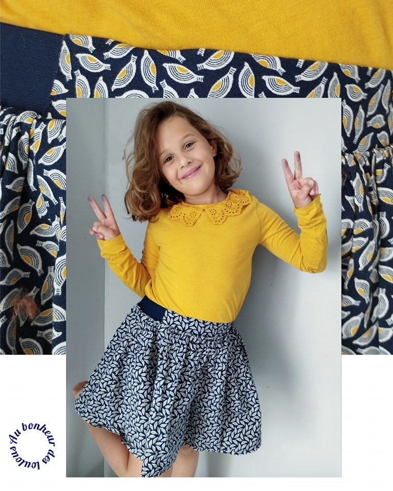 10 ans ensemble teeshirt kiabi et jupe Okaïdi 