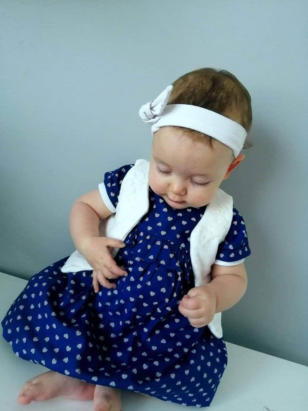 12 mois robe coeur  Vertbaudet