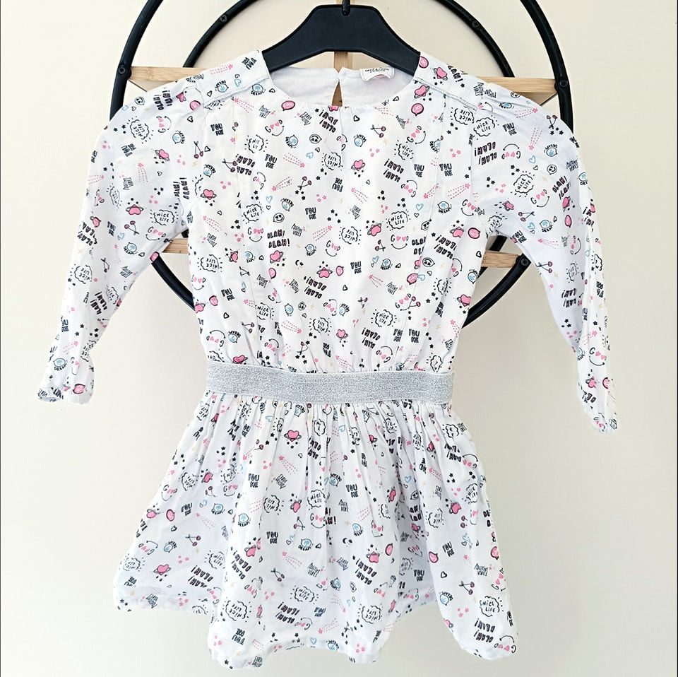 23 mois 2 ans robe tape a l'oeil 86 cm