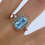 Miniature : Bague en Argent 925 (Calcédoine - Marcassites)