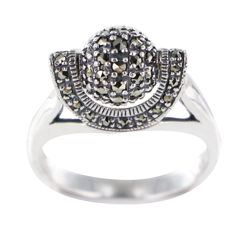 Bague En Argent 925  (Marcassites)