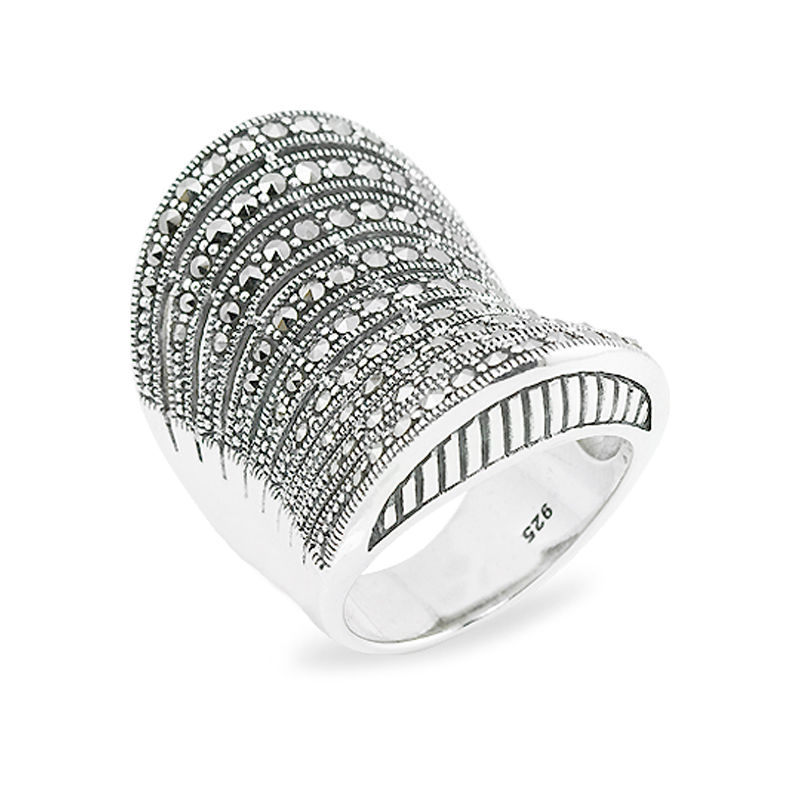 Bague Argent 925 (Marcassites)