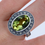 Miniature : Bague En Argent 925 (Quartz Lemon - Marcassites)