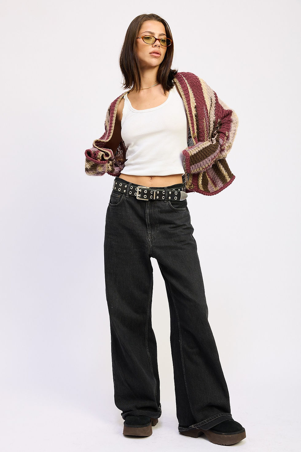Thumbnail: Women’s Abstract Color Cardigan