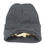 Thumbnail: Womens Satin Lined Knitted Hat Beanies Grey