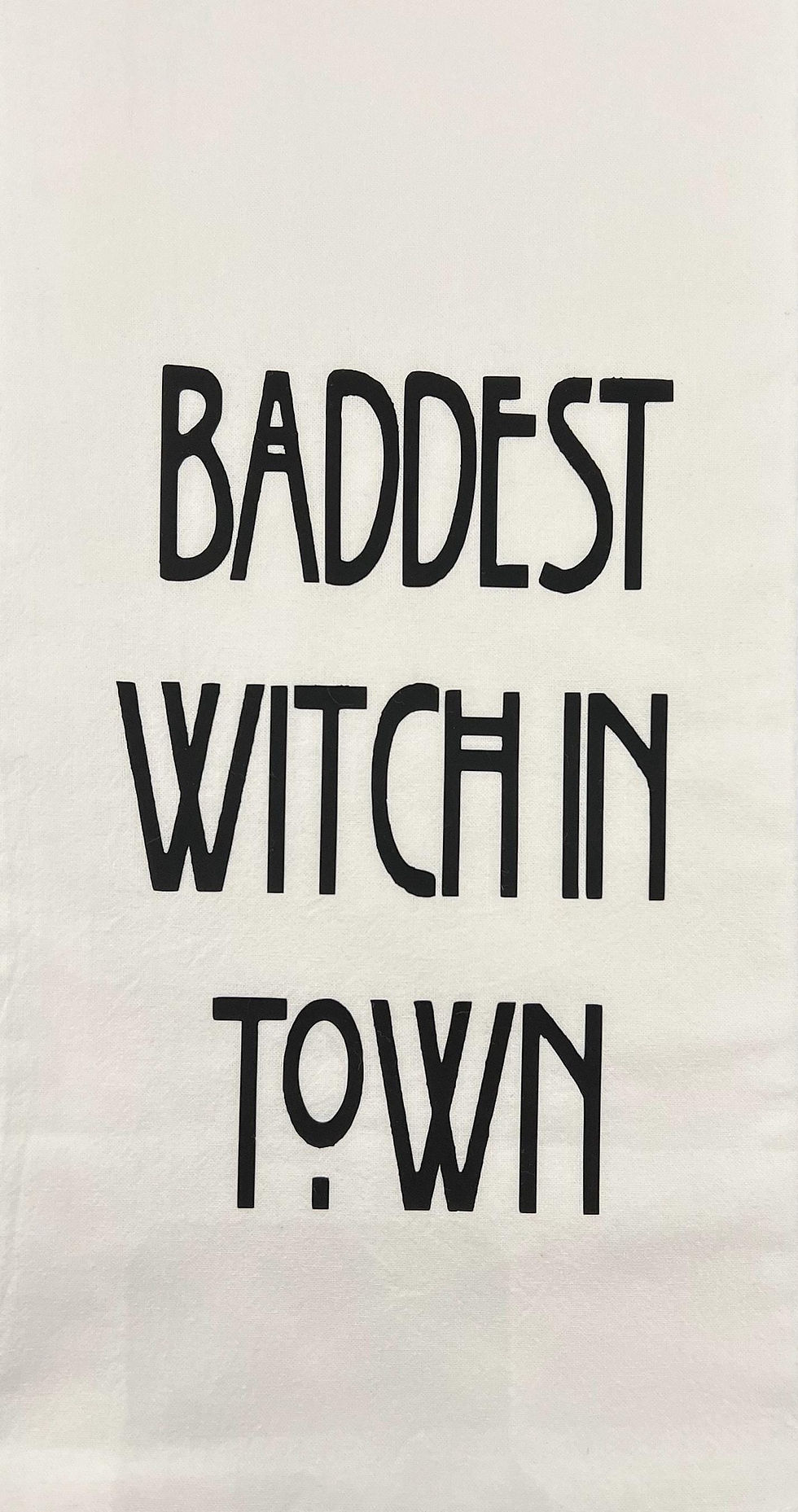 Thumbnail: Halloween Tea Towel Flour Sack Tea Towels with SayingsKitchen Towel  Tea Towel 