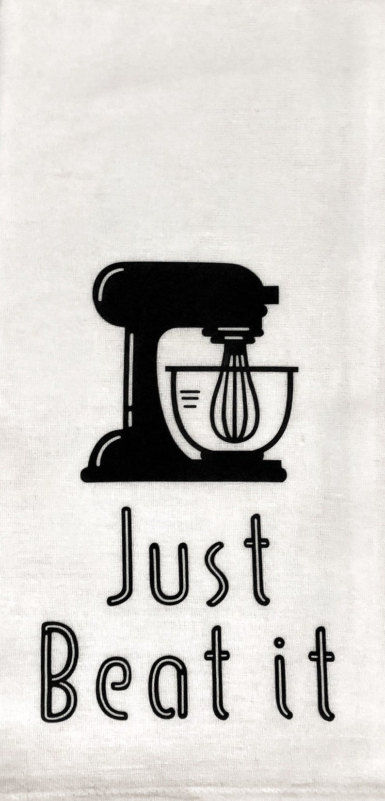 Thumbnail: Flour Sack Tea Towels with SayingsKitchen Towel  Tea Towel  Flour Sack Towel  B