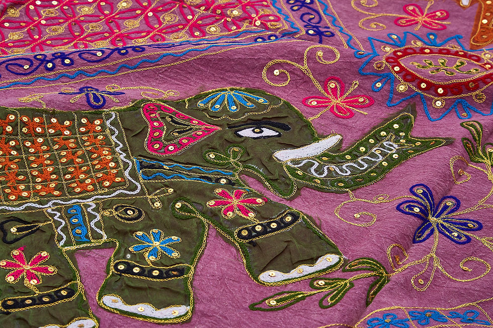 Thumbnail: GUJARATI WALL HANGING