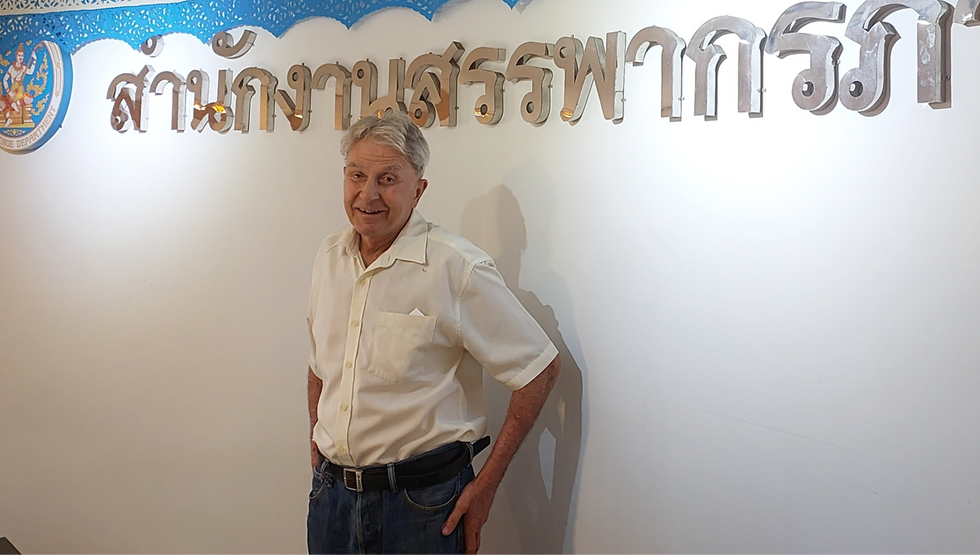 Einar Meling at Chiang Mai Revenue Department