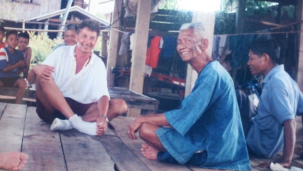 Meeting new friends in Northern Thailand