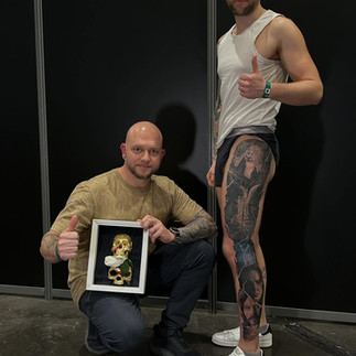 Tatouage Vaucluse : LOZ Tattoo primé en convention pour son réalisme