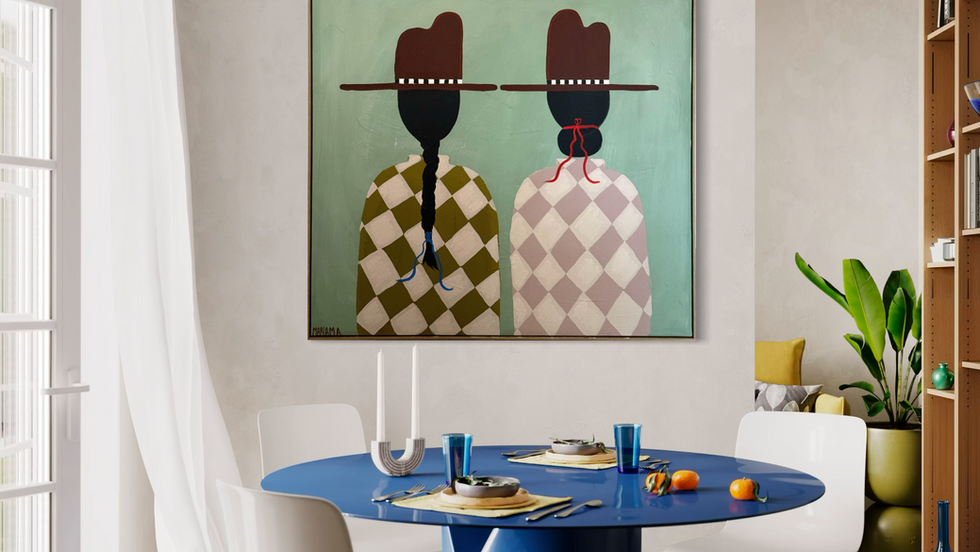The way of the Woman - 40"x40" -SOLD