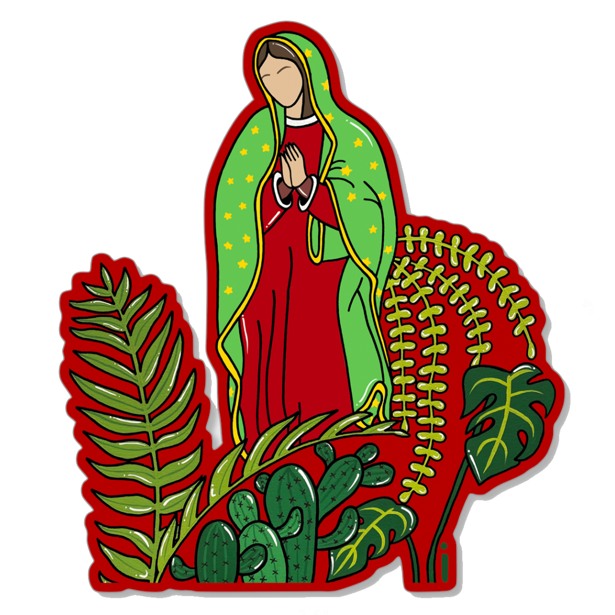Virgencita Sticker