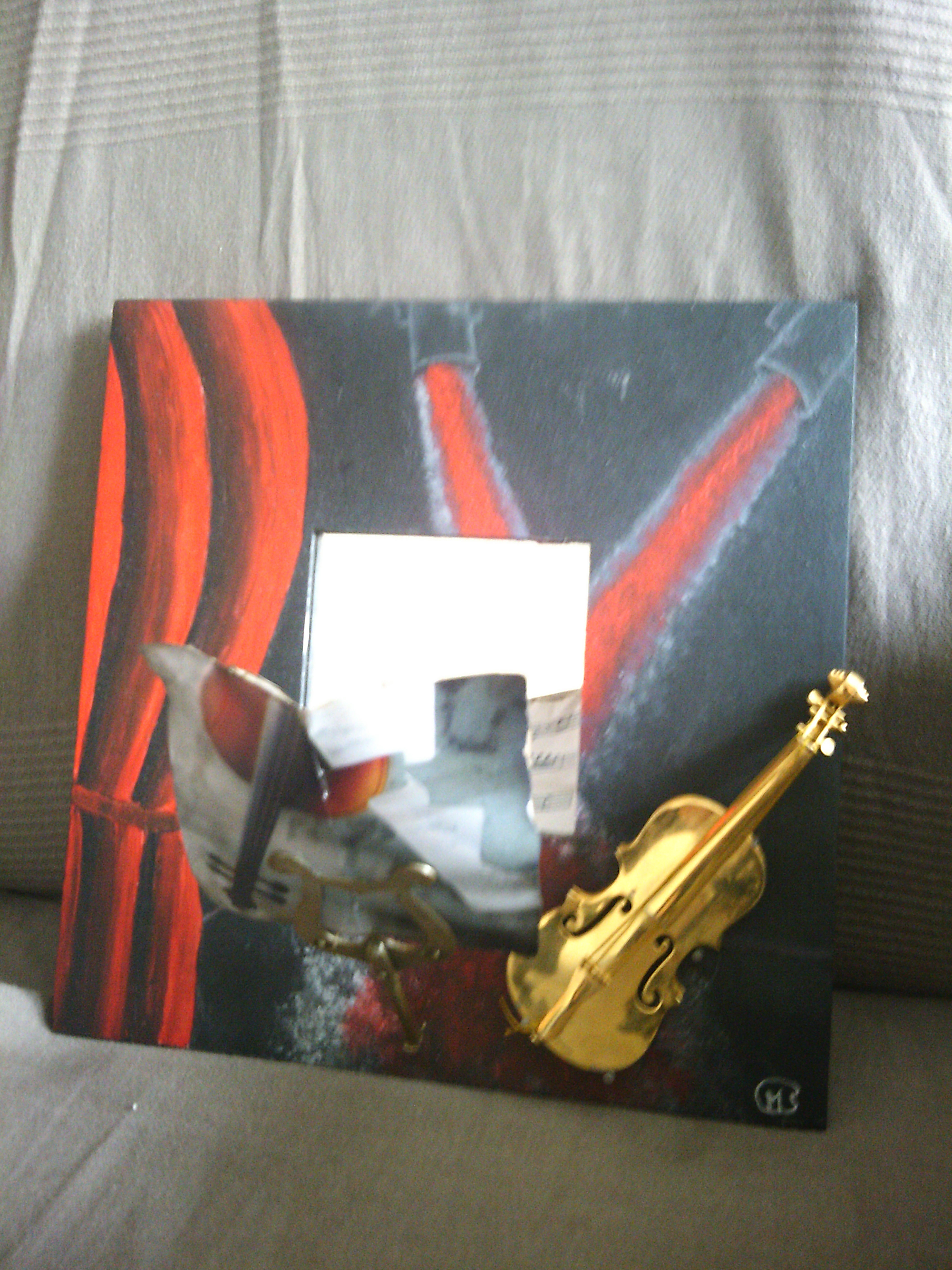 CADRE MIROIR : Le Violon